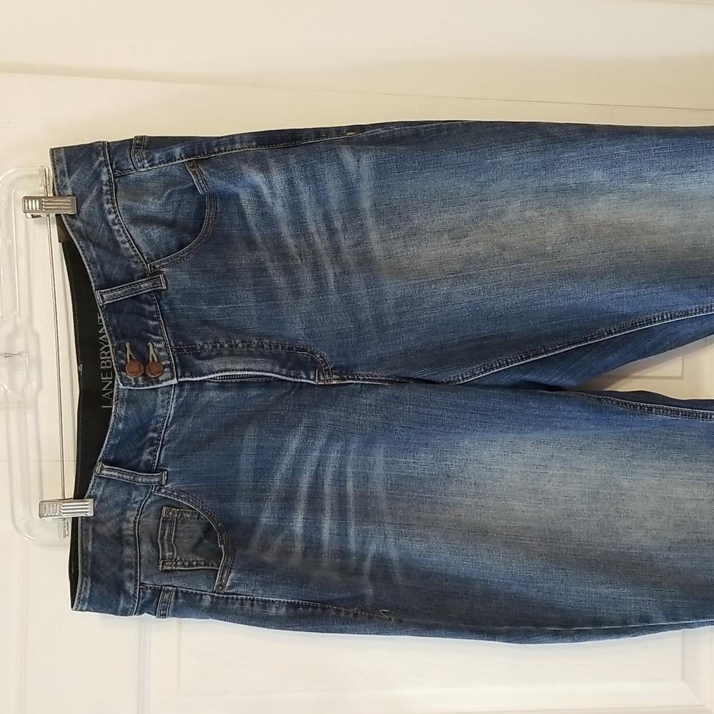 Lane Bryant high rise boot cut jeans